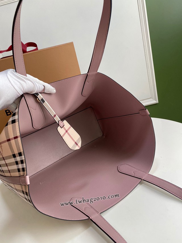 Burberry專門店新款雙面購物袋 巴寶莉功能型購物袋手提女包 yxb1528